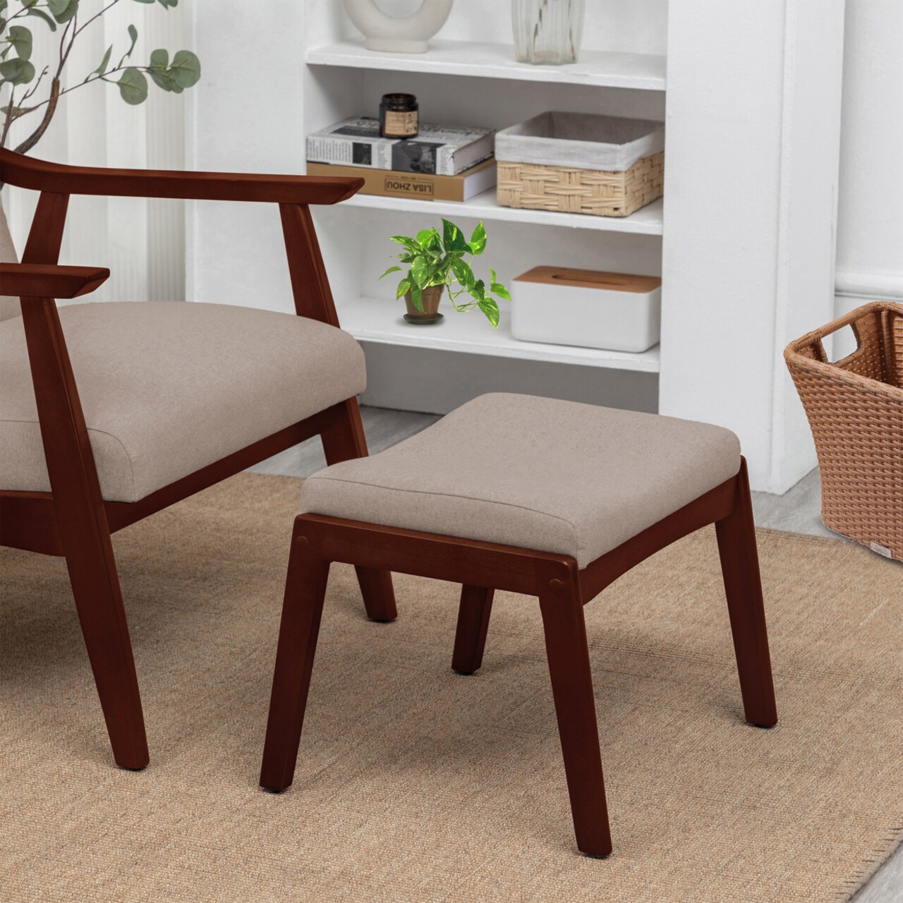 Wholesale Interior Designs4Comfort Natalie Accent Ottoman Stool